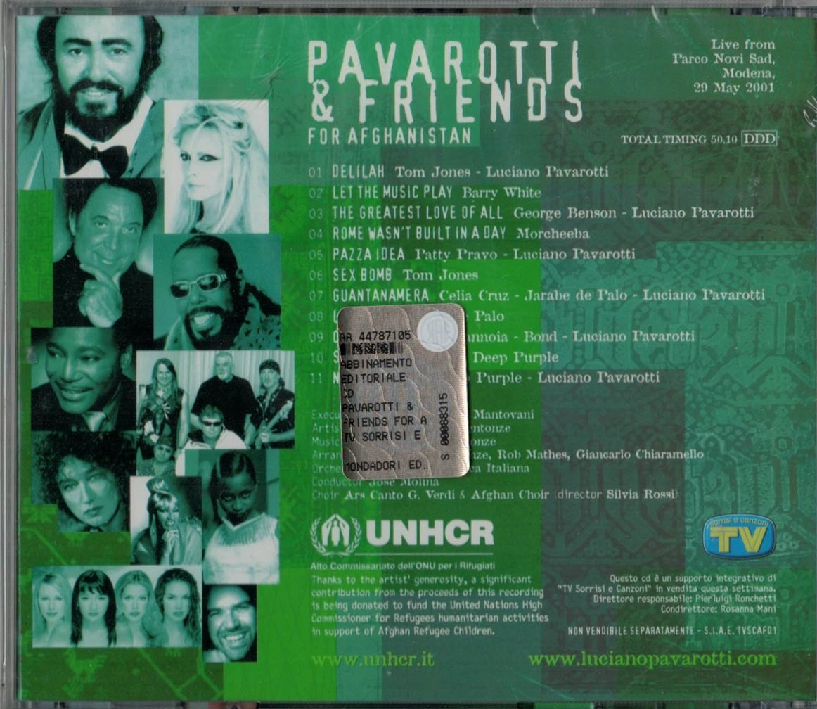 CD Pavarotti & Friends for Afghanistan