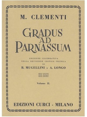 Clementi Gradus ad Parnassum vol. II Revisione Mugellini-Longo - Curci